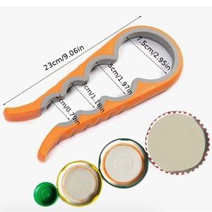 One piece, orange bottle, opener, or Free with purchase on any item in closet